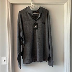 NWT. Gray XXL Foot Joy Pull Over.